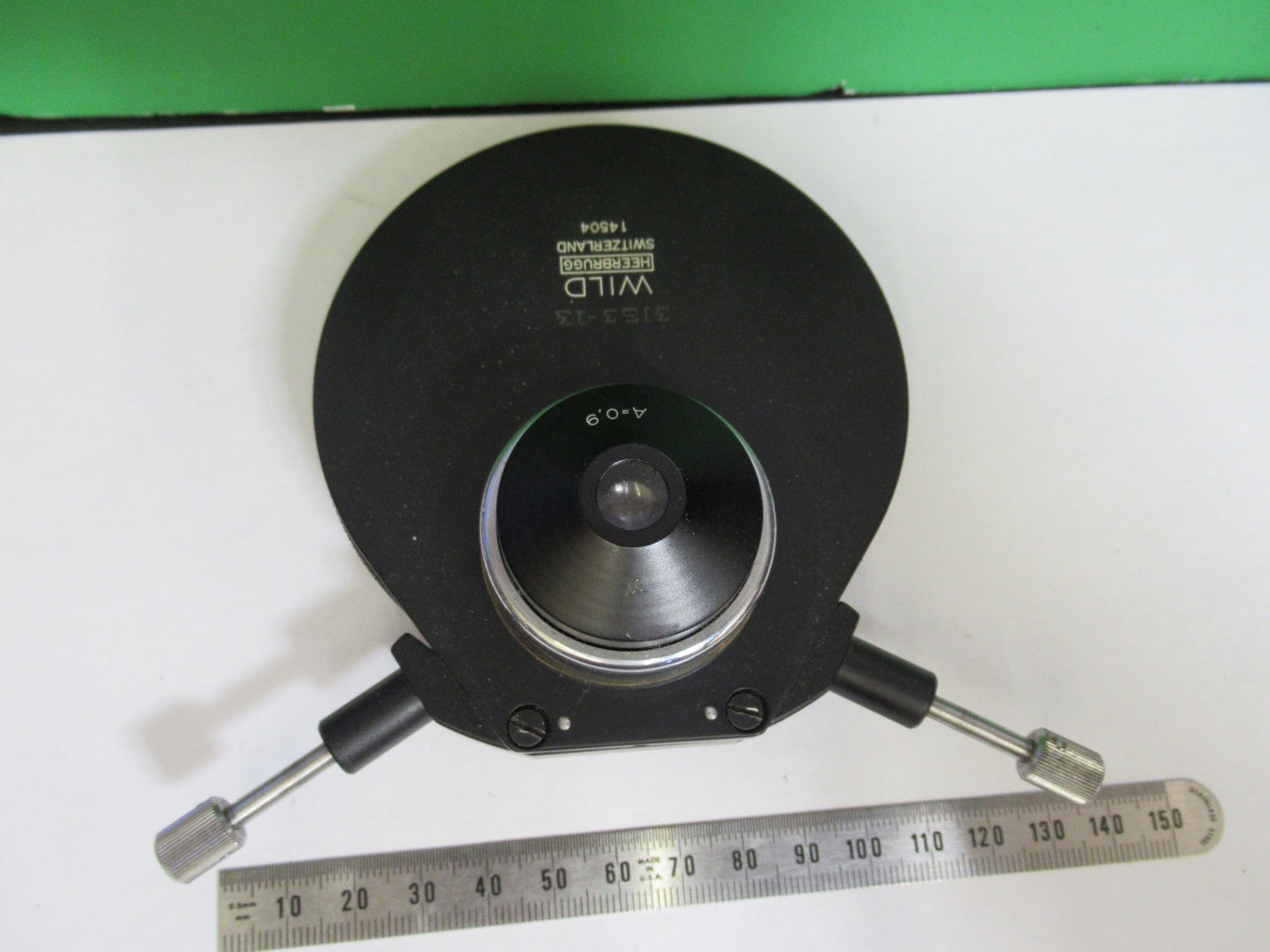 WILD HEERBRUGG M20 SWISS PHASE CONDENSER MICROSCOPE PART AS PICTURED T6-A-23A