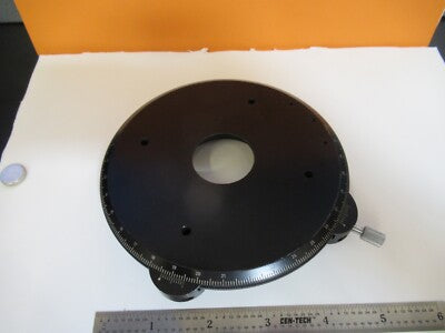 Carl Zeiss AG Germany Polarizer Stage Table Microscope Part