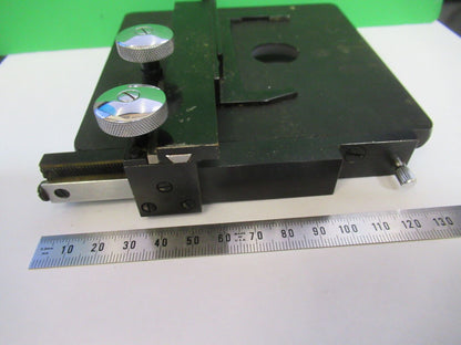 ANTIKES SPENCER AO-BÜHNEN-XY-TISCH-MIKROSKOPTEIL WIE ABGEBILDET R4-A-37