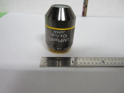 Optical Microscope Objective Olympus Japan UMPlanFI 10X Optics