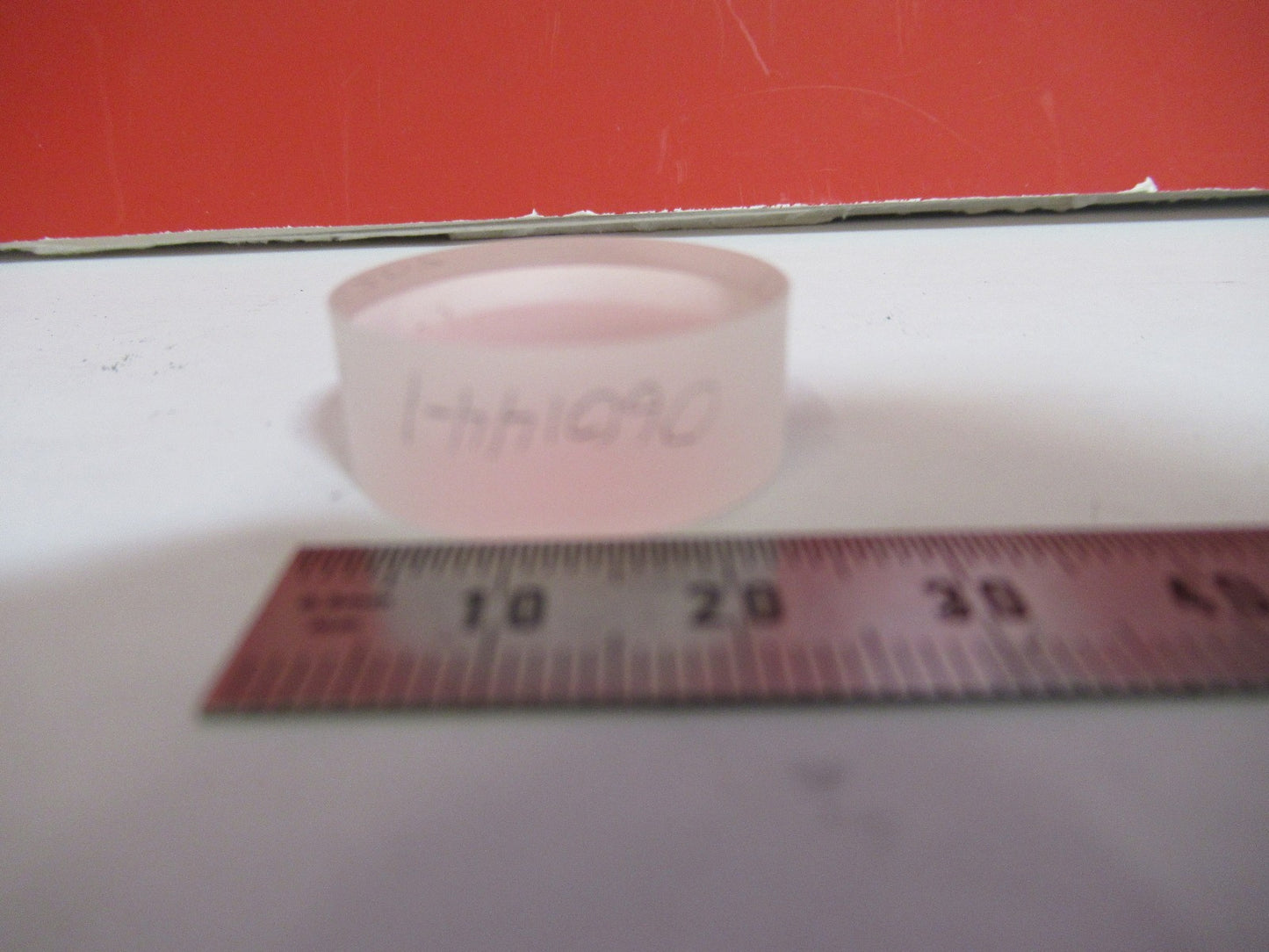 OPTICAL LENS COATED LASER OPTICS AS PICTURED V7-A-97