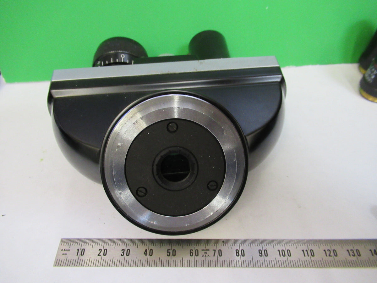 NIKON JAPAN BINOCULAR HEAD OPTICS MICROSCOPE PART AS PICTURED X9-B-58