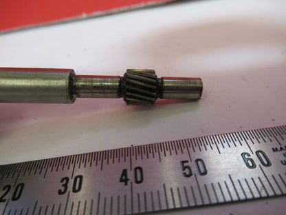 BAUSCH LOMB SUBSTAGE KNOB + GEAR MICROSCOPE PART AS PICTURED  T1-A-47