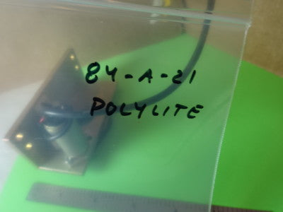 MICROSCOPE PART REICHERT POLYLITE ELECTRIC IRIS DIAPHRAGM OPTICS #84-A-21