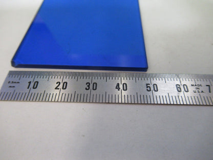 Bausch & Lomb Glass Blue Glass Filter Microscope Part