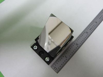 MICROSCOPE PART POLYVAR REICHERT LEICA MIRROR HEAD OPTICS AS IS BIN#S6-11