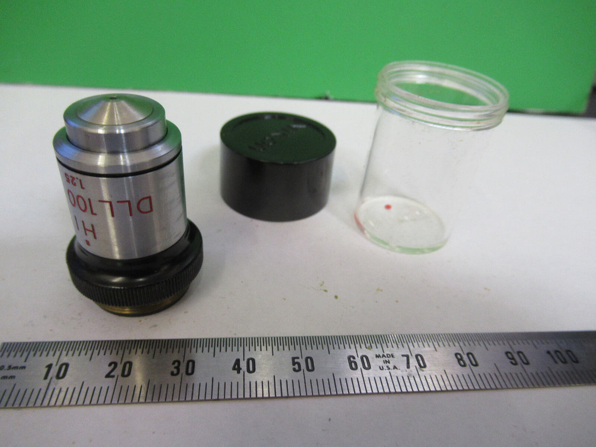Nikon Japan Objective Dll 100X Hi Phase Microscope Part