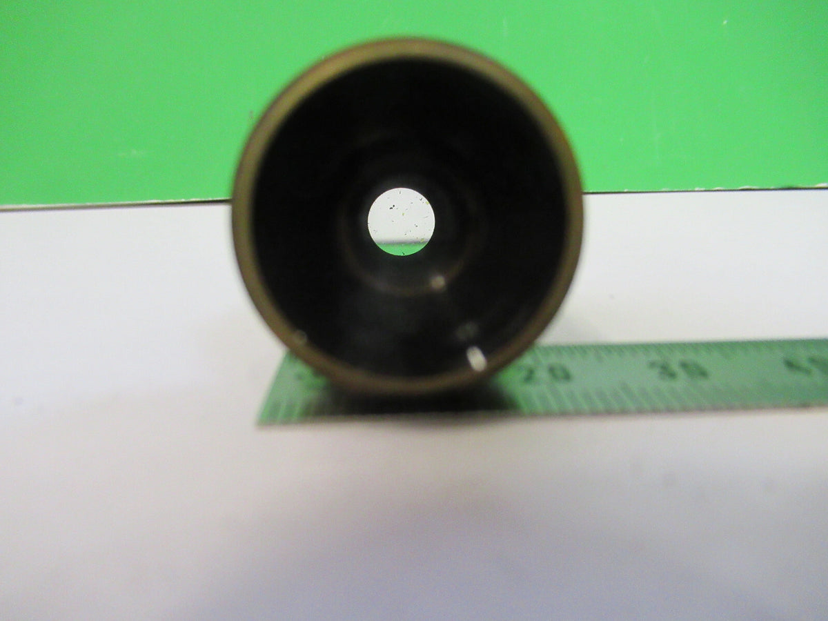 ANTIQUE BRASS SPENCER 10X OBJECTIVE MICROSCOPE PART AS PICTURED &S2-C-45