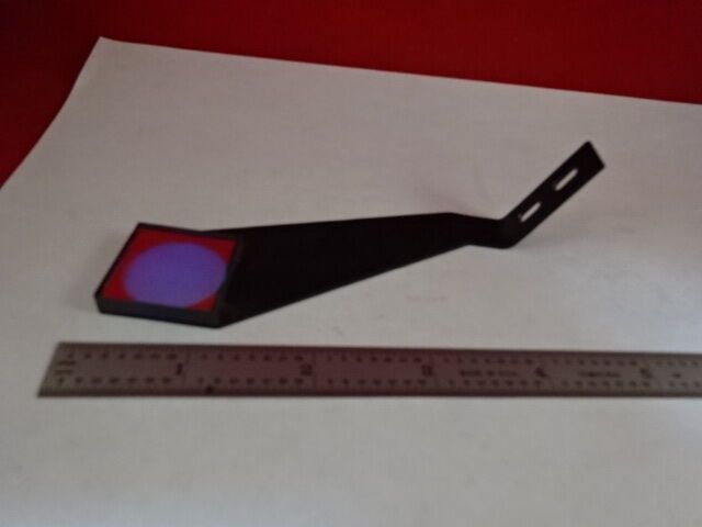 OPTICAL MOUNTED DICHROIC FILTER LASER OPTICS  AS IS #X3-A-06