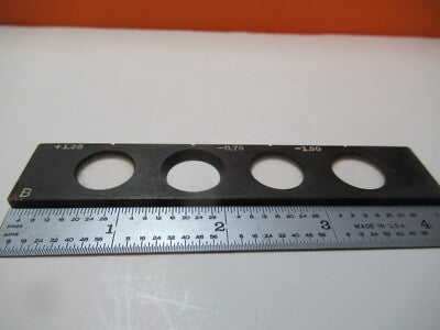 Antique Microscope Part Slide "B" Rare Unknown