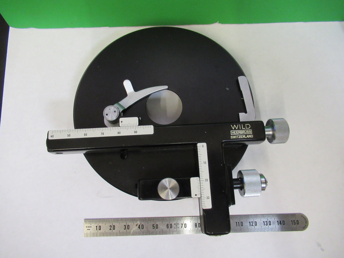 Wild M11 Heerbrugg Bino Swiss Xy Stage Table Microscope Part