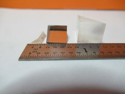 Lot 3 Ea Mini Prisms Optical Glass Mil Spec Laser Optics