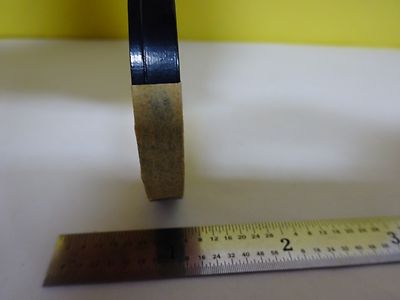 MICROSCOPE PART YELLOW FILTER ILLUMINATOR OPTICS AS IS BIN#4V-FL-33