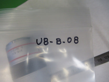 MITUTOYO APO PLAN OPTICS 5X INFINITY OBJECTIVE 378-832 MICROSCOPE PART U8-B-08