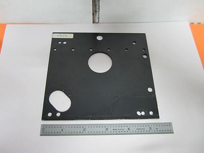 MIKROSKOP TEIL LEITZ WETZLAR GERMANY 500276 BÜHNENPLATTE WIE BESEHEN BIN#J8-22