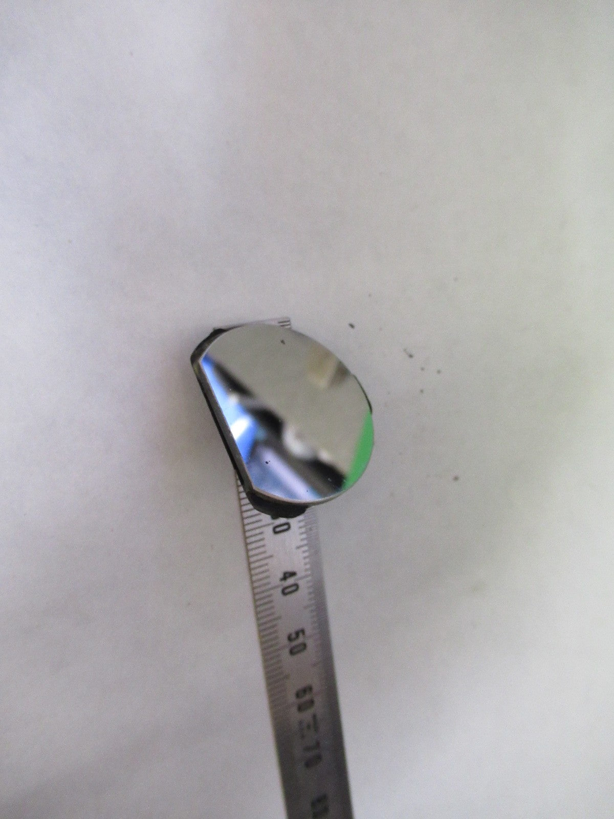 OPTICAL FLAT MIRROR OPTICS  MICROSCOPE PART AS PICTURE U8-A-32