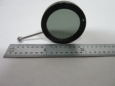 MICROSCOPE PART  POLARIZER ANALYZER  OPTICS #R8-43