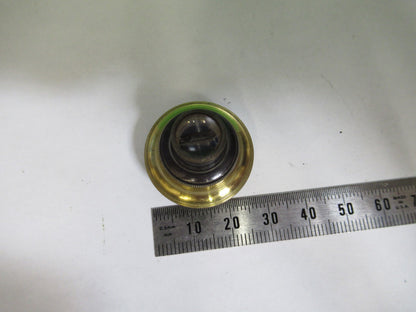 ANTIQUE BRASS H CROUCH LONDON LENS OBJECTIVE MICROSCOPE PART AS PICTURED T6-A-34