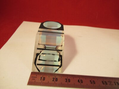 Nikon Japan Glass Prism [chipped] Head Microscope Optics