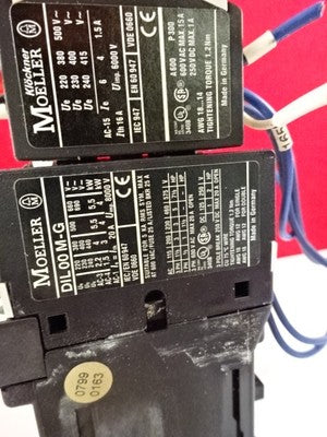 KLOCKNER MOELLER GERMANY 22 D DILM ELECTRICAL CONTACTOR SWITCH AS IS B#TB5-4-02
