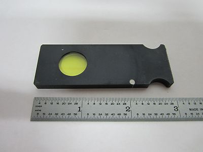 Microscope Slide Filter Yellow 470 nm Wavelength Optics