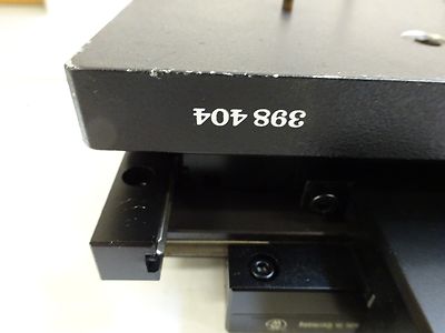 GERMANY MICROSCOPE STAGE TABLE PART &IL-4-02