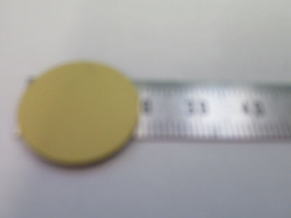 BLANK PIEZOELECTRIC new QUARTZ CRYSTAL X-CUT GOLD PLATED PIEZO SENSOR AL-B-01