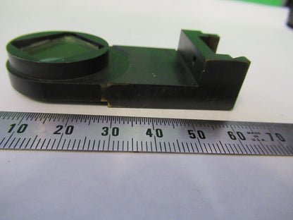 AUS JENA GERMANY DIC LENS MOUNTED POLARIZER MICROSCOPE PART AS PICTURED V8-B-06
