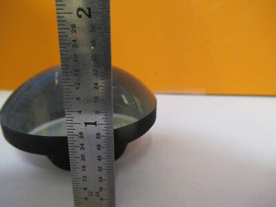 Large Highly Convex Optical Lens Rare Optics Mil Spec