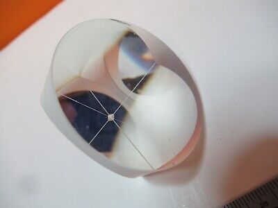 OPTICAL TRIHEDRAL GLASS PRISM LASER OPTICS AS PICTURED &16-A-01