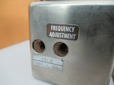 FREQUENCY ELECTRONICS FEI QUARTZ OSCILLATOR 16 MHz for parts AS PICTURED F3-A-81