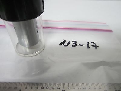 UNITRON 60X OBJECTIVE MICROSCOPE OPTICS BIN#N3-17