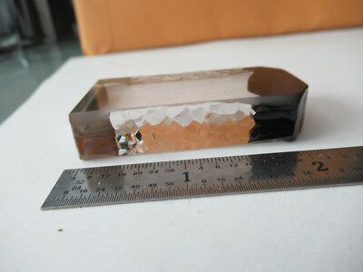 RARE Q FACTOR SLAB SAWYER IRRADIATED QUARTZ CRYSTAL FREQUENCY CONTROL #F3-A-07