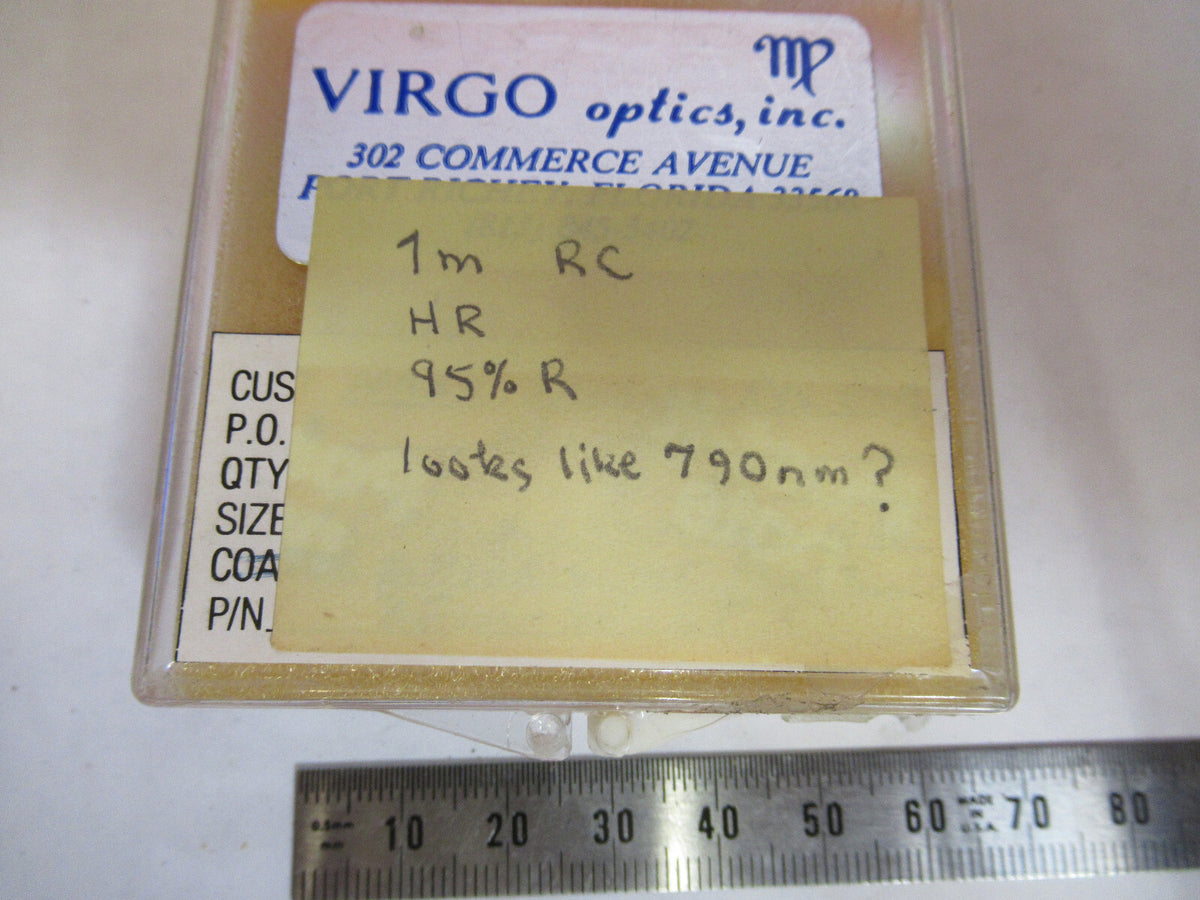 OPTICAL ex-NASA COATED LENS PRO LASER OPTICS AS PICTURED Y4-A-102