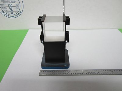 MICROSCOPE PART POLYVAR REICHERT LEICA PRISM CUBE OPTICS AS IS BIN#L1-05
