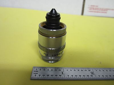 LEITZ WEIRD OBJECTIVE FLU MICROSCOPE OPTICS AS IS BIN#A1-T-88
