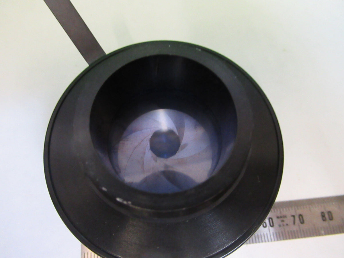 BAUSCH LOMB CONDENSER + IRIS OPTICS MICROSCOPE PART AS PICTURED X7-A-54