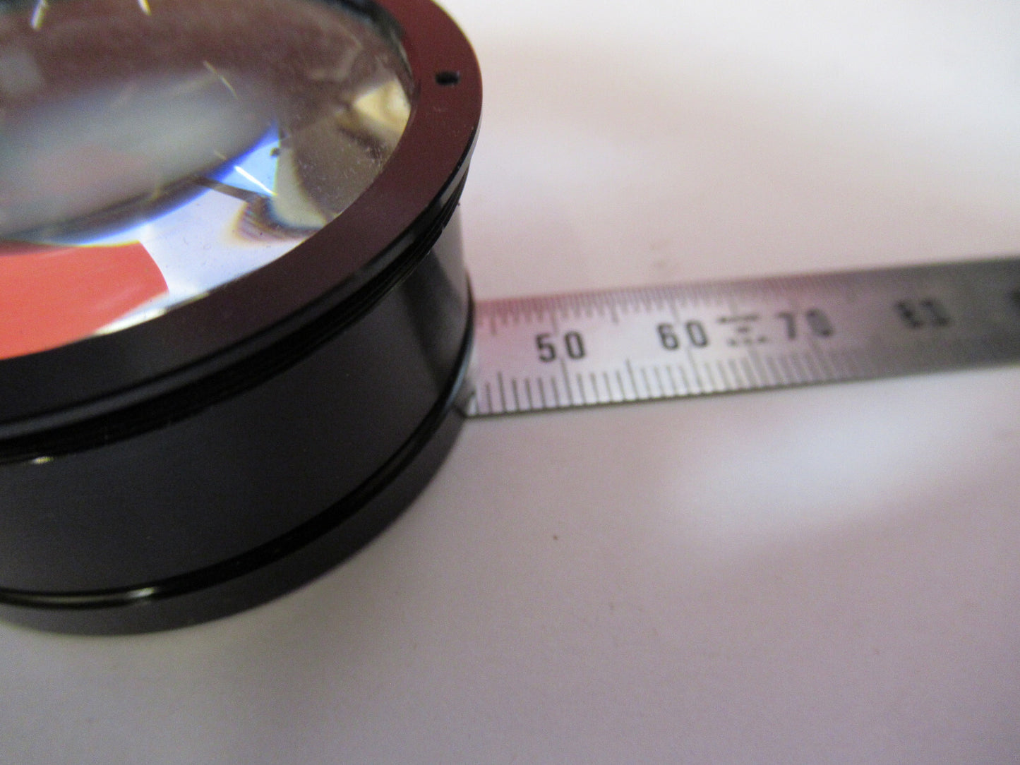OLYMPUS JAPAN LENS + DIFFUSER ILLUMINATOR MICROSCOPE PART AS PICTURED Y5-A-61
