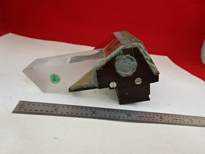 MICROSCOPE PART REICHERT LEICA POLYVAR HEAD PRISM OPTICS AS IS B#U1-B-03