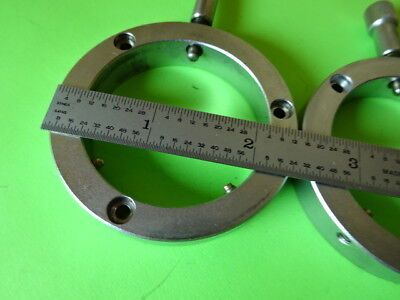 MIKROSKOPTEIL ZEISS DEUTSCHLAND MESSINGKLEMMEN IN35 WIE BESEHEN #L5-B-26A