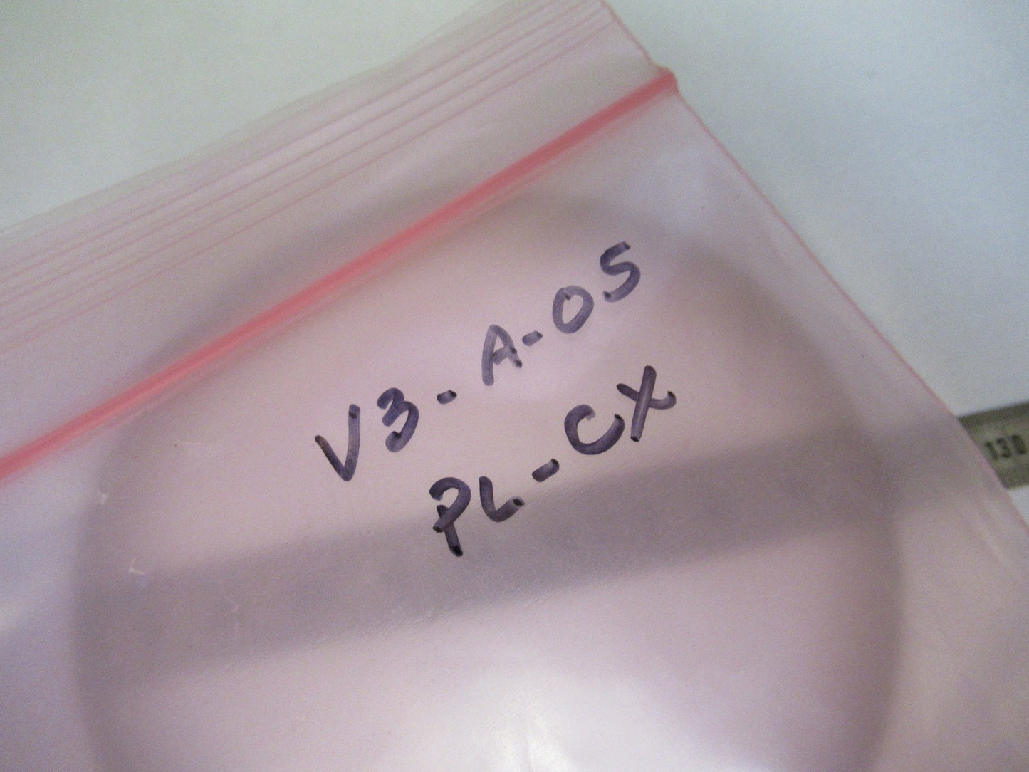 HUGE OPTICAL PLANO CONVEX THICK GLASS MIL SPEC OPTICS AS PICTURED V3-A-05