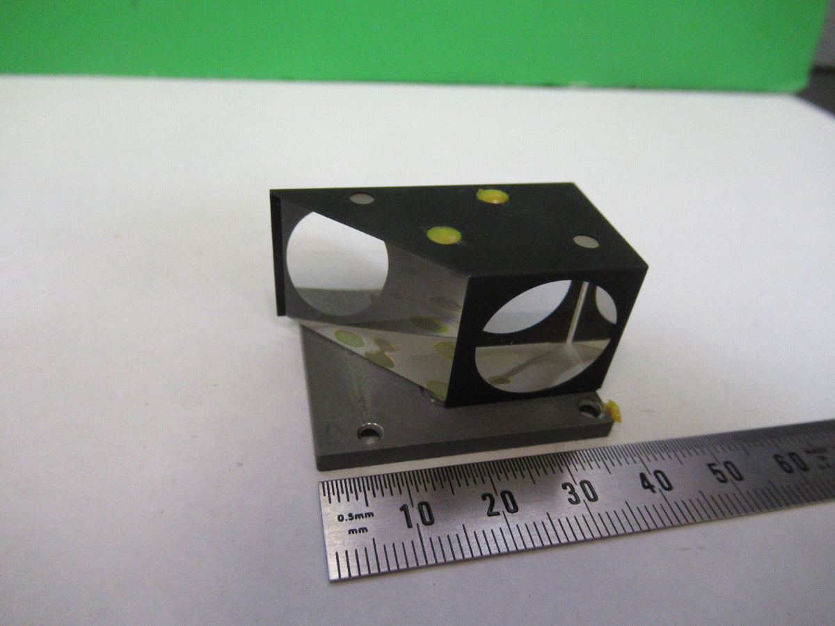 LEITZ WETZLAR GERMANY GLASS PRISM MOUNTED MICROSCOPE PART AS PICTURED &F3-B-84