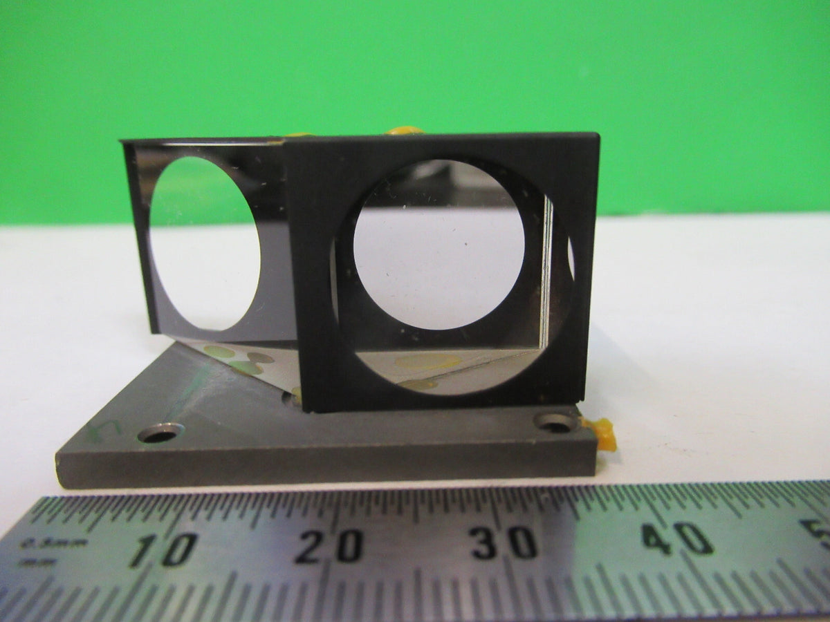 LEITZ WETZLAR GERMANY GLASS PRISM MOUNTED MICROSCOPE PART AS PICTURED &F3-B-84