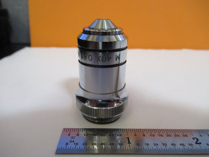 BAUSCH LOMB M 40X 31-22-83 OBJECTIVE OPTICS MICROSCOPE PART AS PICTURED &A4-A-29