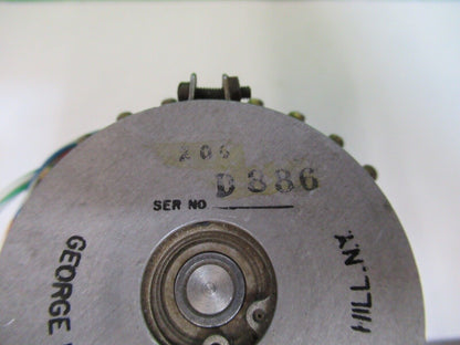 SERVO RESISTANCE GEAR GEORGE RATTRAY RHEOSTAT AS PICTURED  Q7-B-05