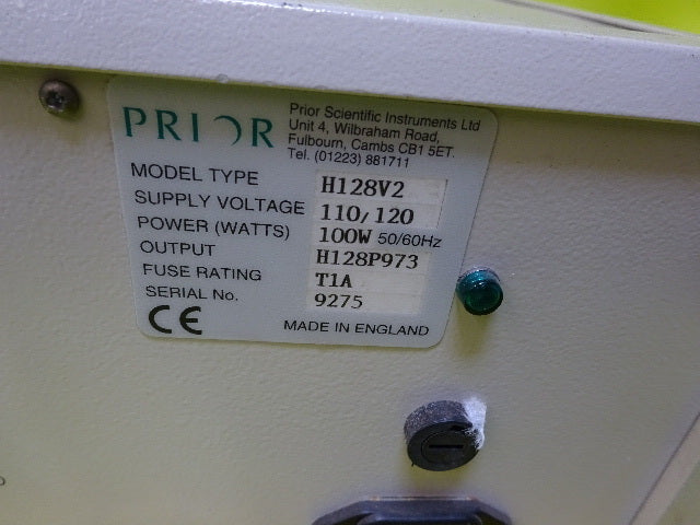 Prior England H128V2 Stage Microscope Module Positioning AS IS