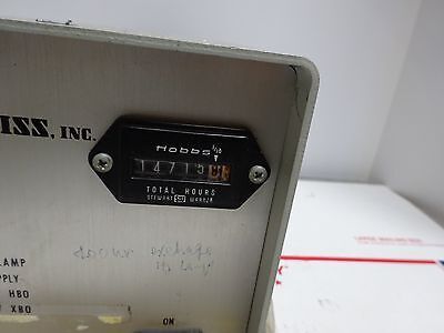 ZEISS LAMP POWER SUPPLY ILLUMINATOR MODELL HBO BIN#TC-1