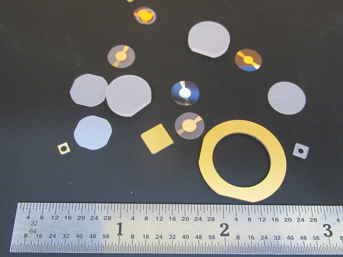 LOT ASSORTED PIEZO QUARTZ PIEZOELECTRIC BLANKS ULTRASONIC SENSOR &FT-1-B-05