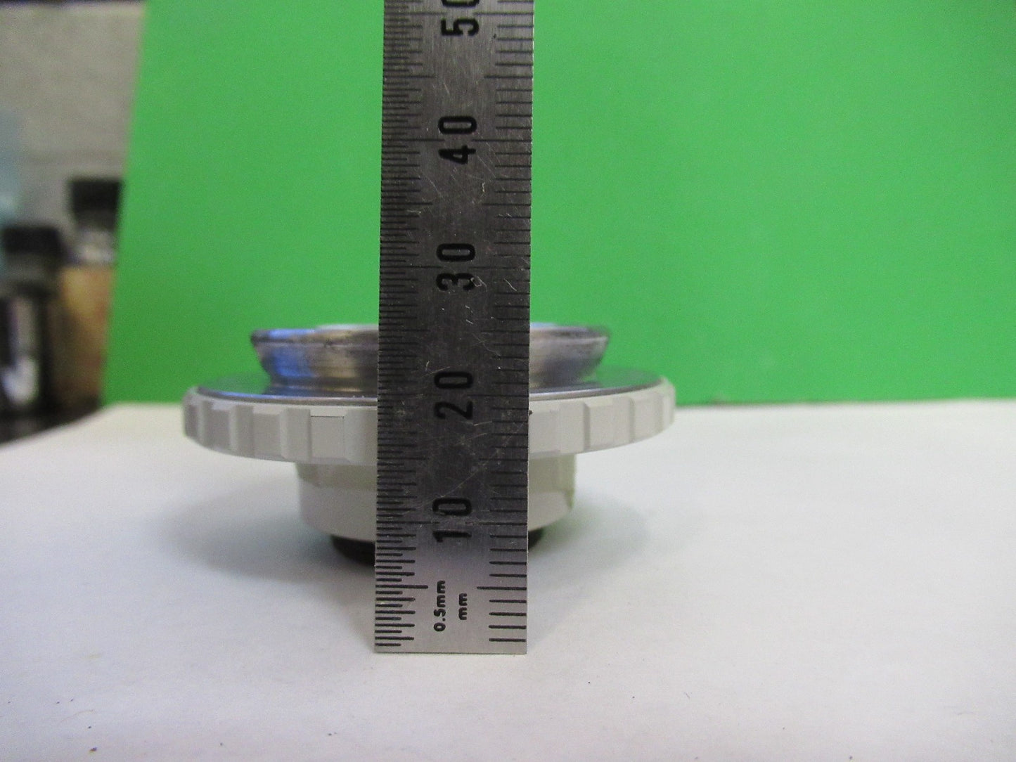AUS JENA GERMANY CAMERA ADAPTER MICROSCOPE PART AS PICTURED T2-A-25