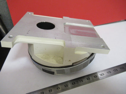 ZEISS  GERMANY QUINTUPLE EMPTY NOSEPIECE MICROSCOPE PART AS PICTURED Y5-A-62